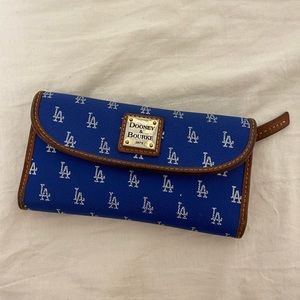 MLB Dodgers Continental Clutch Wallet